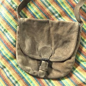 Urban Outfitters BDG suede purse, beige